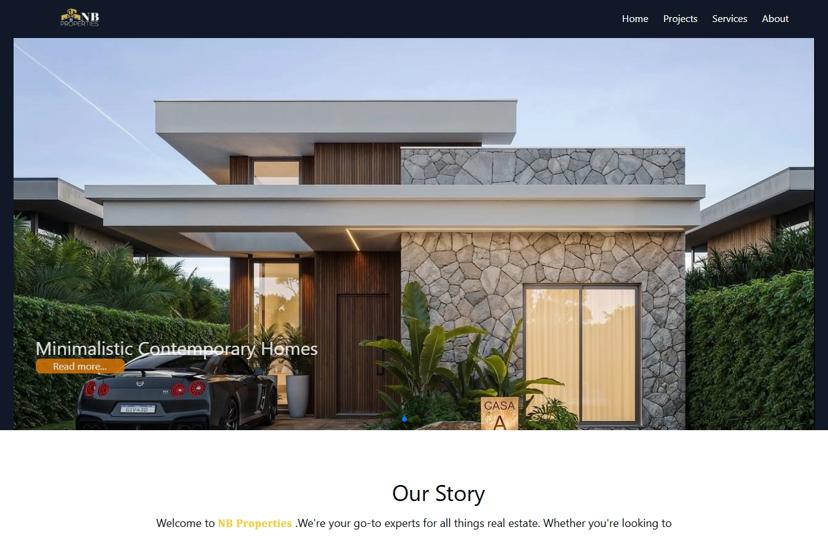 Screenshots of Projects